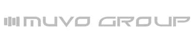 Logo della Muvo Group di colore colore grigio